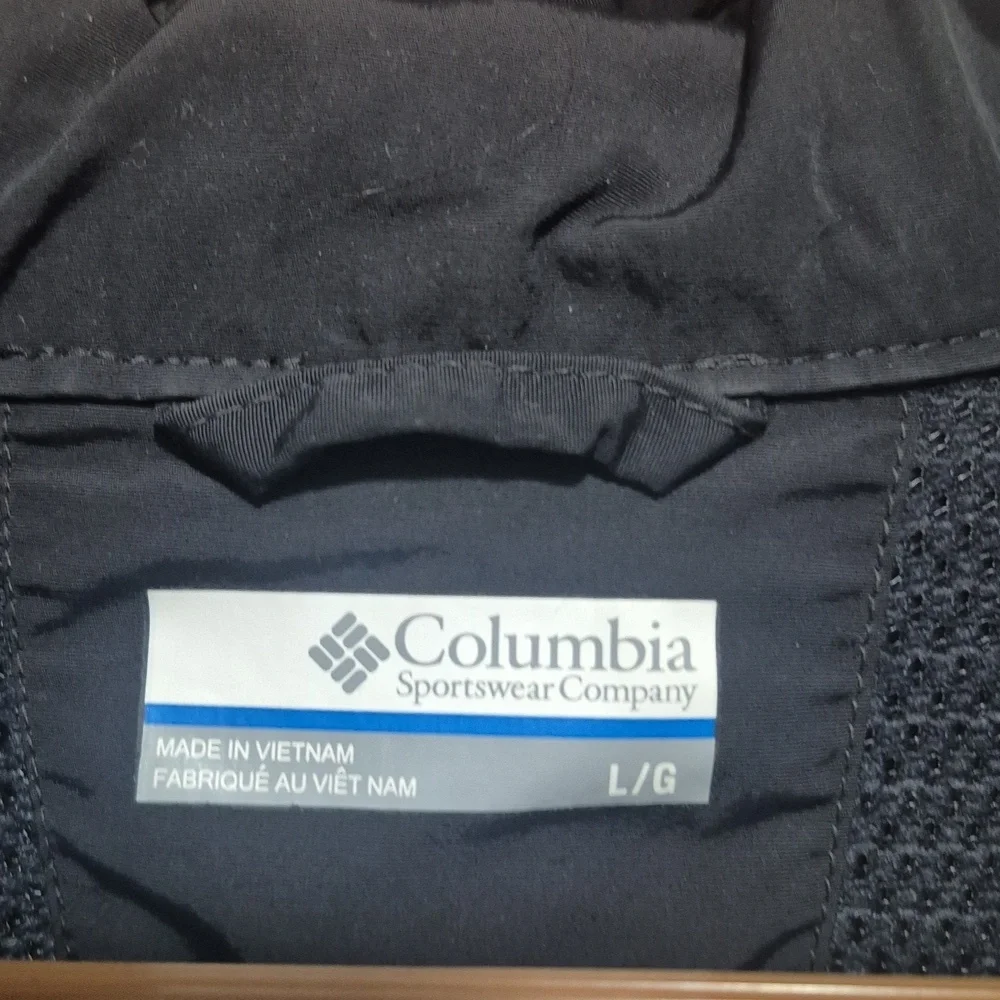 Columbia Women’s Black Weatherproof Lightweight Snap Front Mesh Lined Jacket - Picture 4 of 8